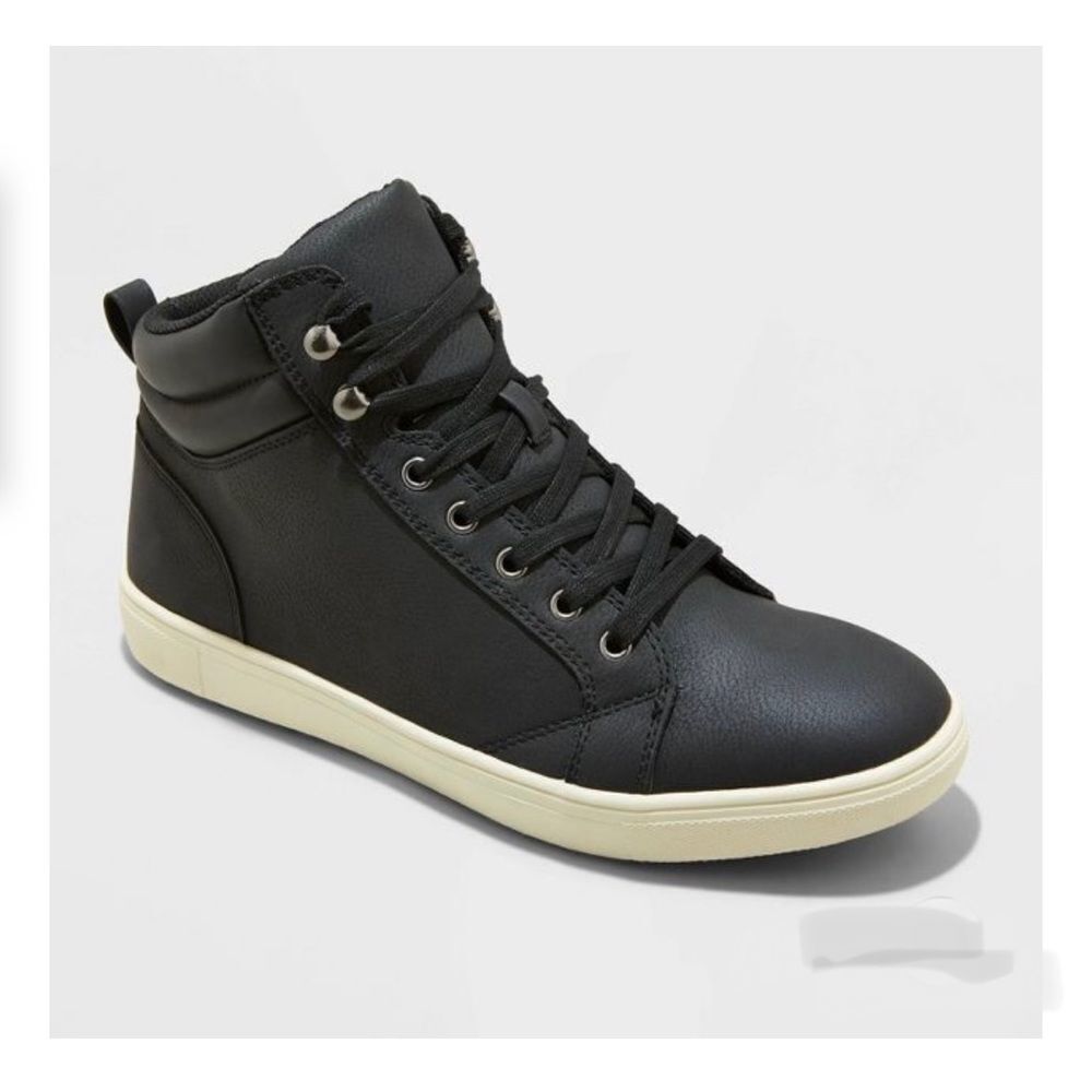 Men’s‎ Drew Black Sneaker Boots Goodfellow & CO size 8